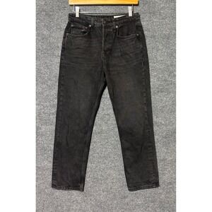 Rag & Bone Maya High-Rise Ankle Slim Jeans Women's 26 Highland Black